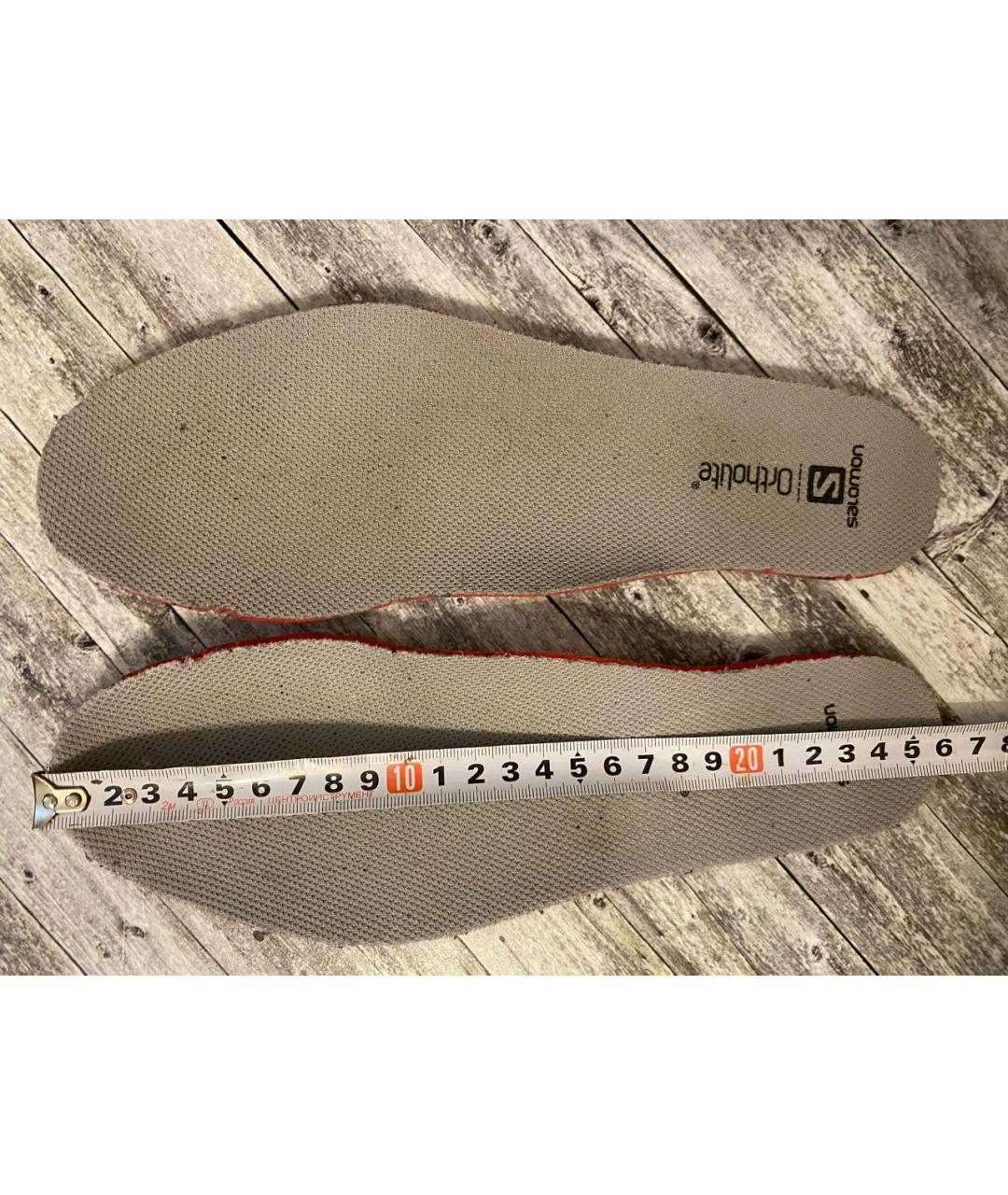 SALOMON Черные синтетические кроссовки, фото 6