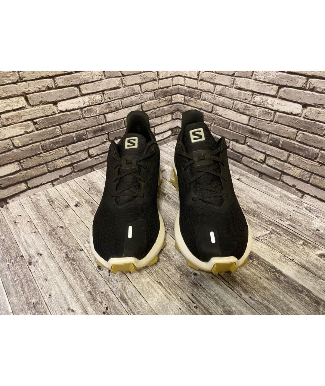 SALOMON Черные синтетические кроссовки, фото 2