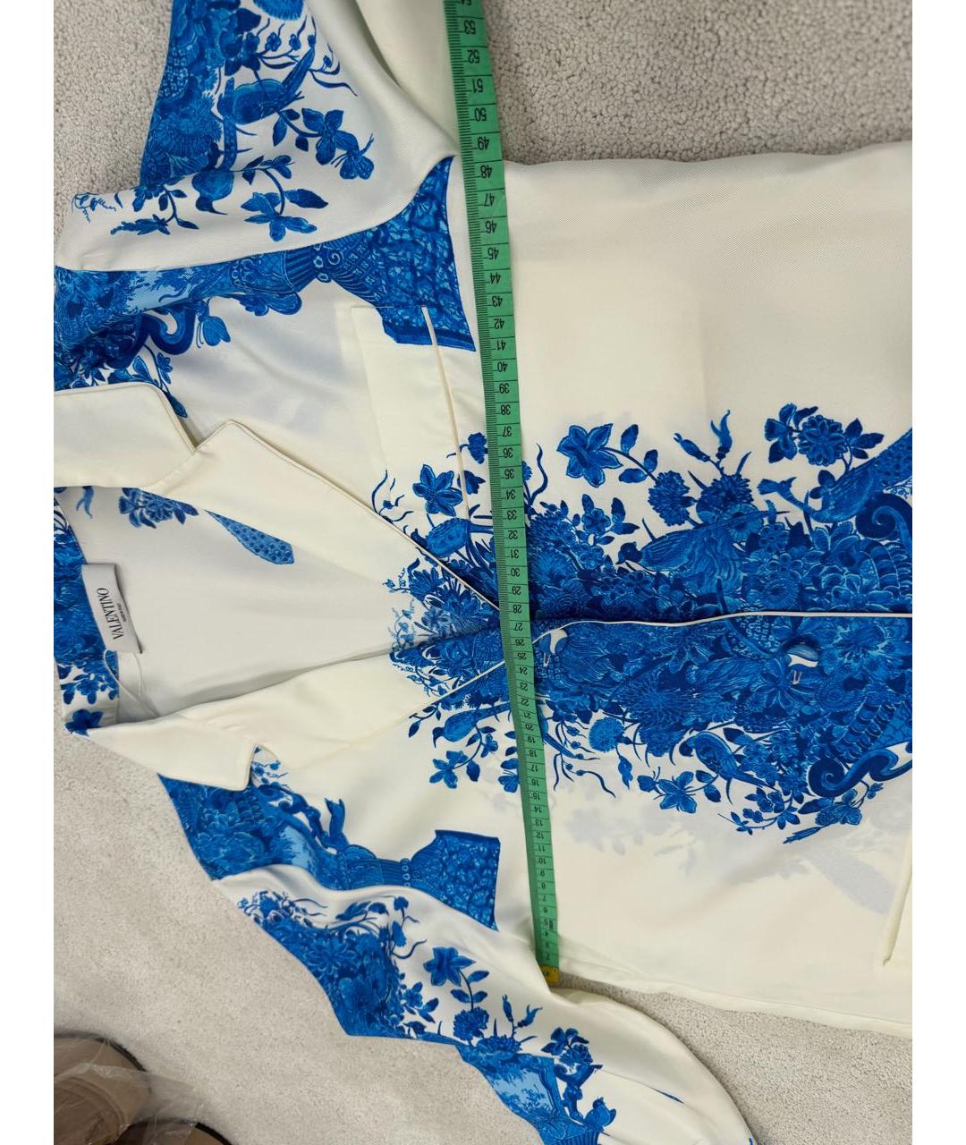 VALENTINO Мульти шелковый костюм с брюками, фото 6