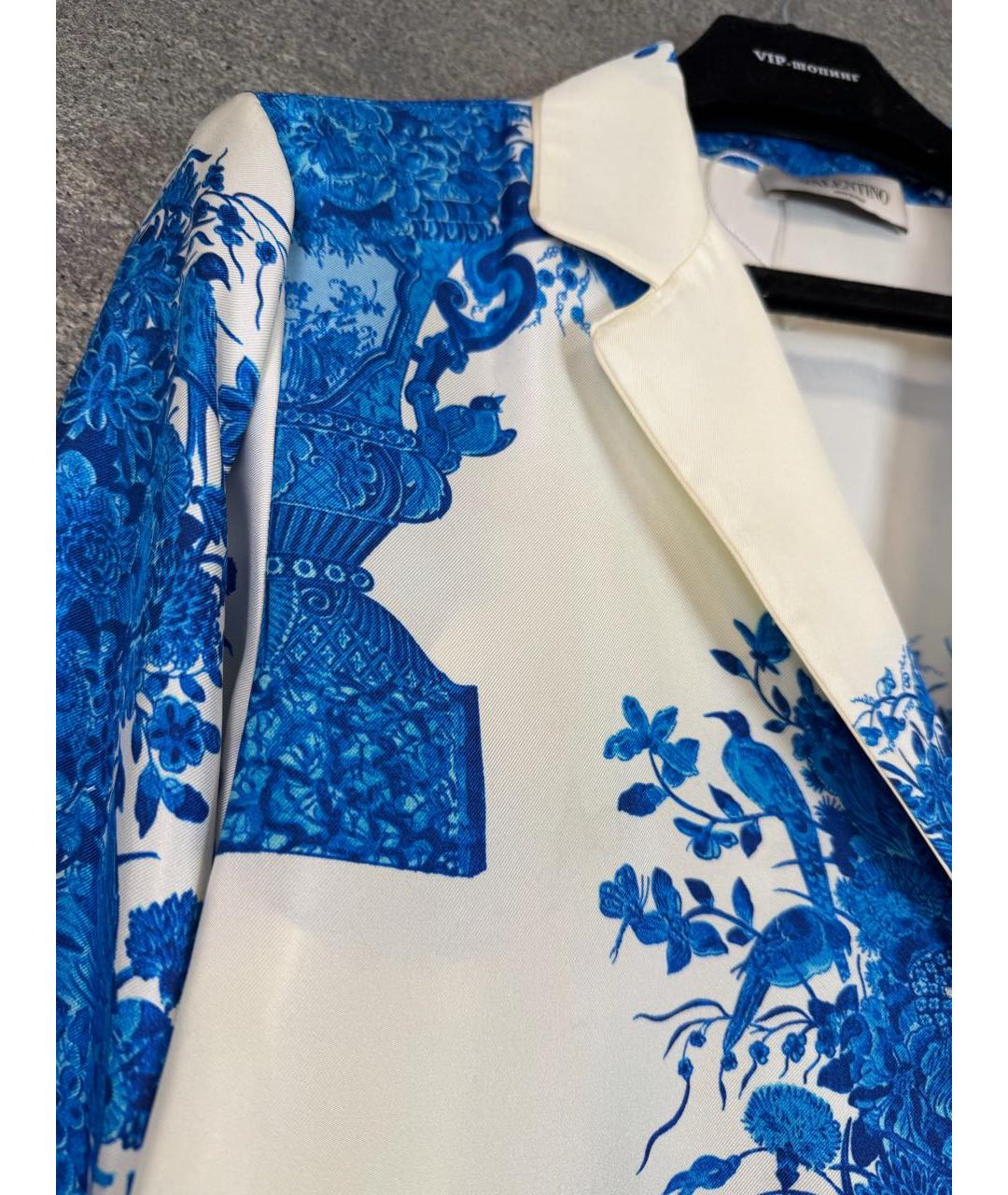 VALENTINO Мульти шелковый костюм с брюками, фото 4