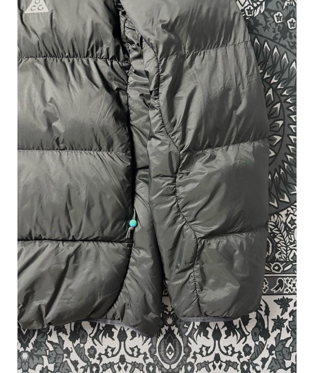 NIKE ACG Черный полиэстеровый пуховик, фото 6