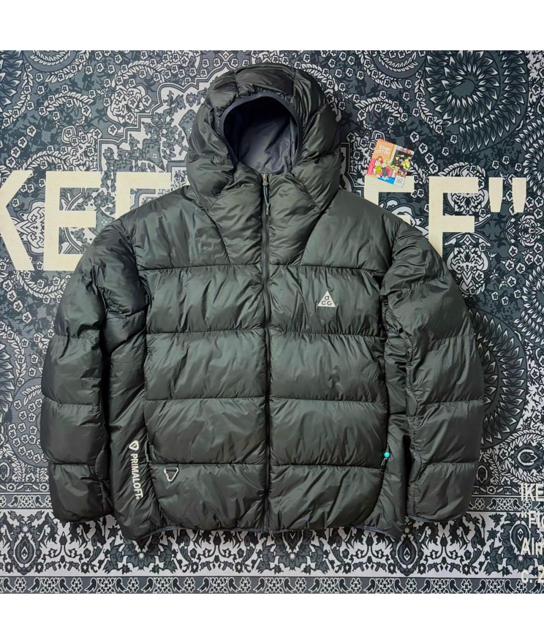 NIKE ACG Черный полиэстеровый пуховик, фото 7