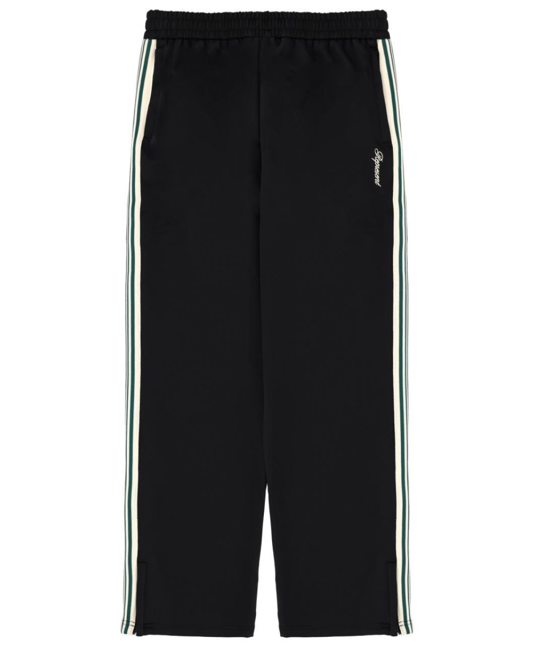 REPRESENT Черные полиэстеровые повседневные брюки, фото 1