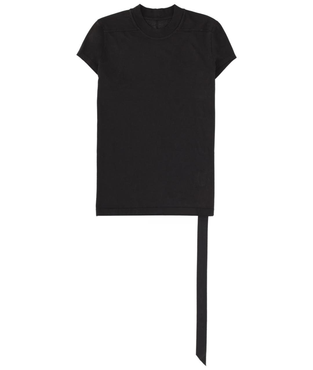 RICK OWENS DRKSHDW Черная хлопковая футболка, фото 1