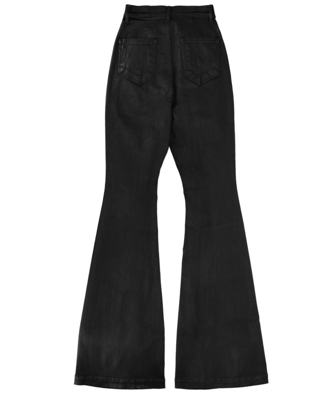 RICK OWENS DRKSHDW Черные хлопковые джинсы клеш, фото 2