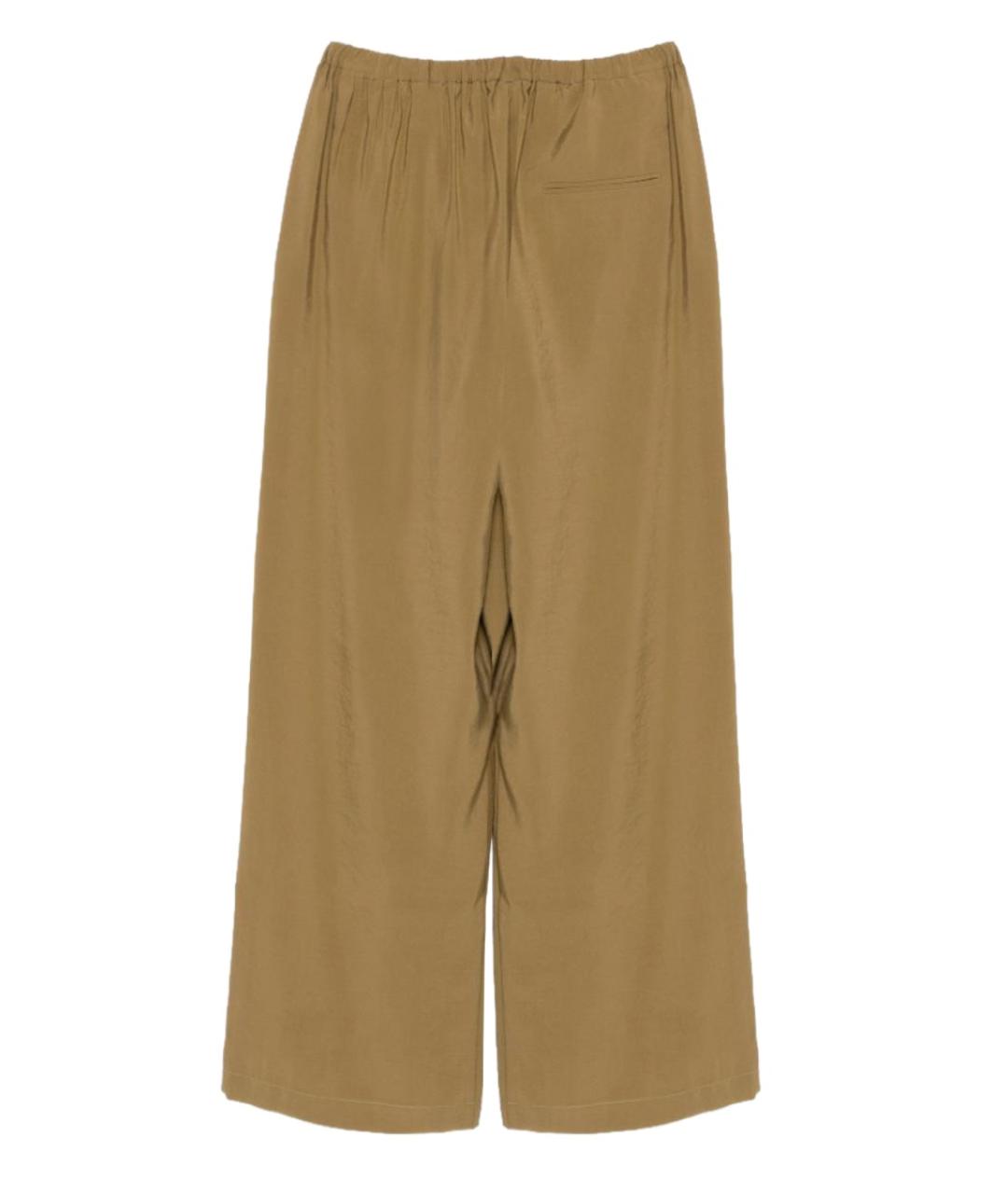 ALYSI Зеленые прямые брюки, фото 2