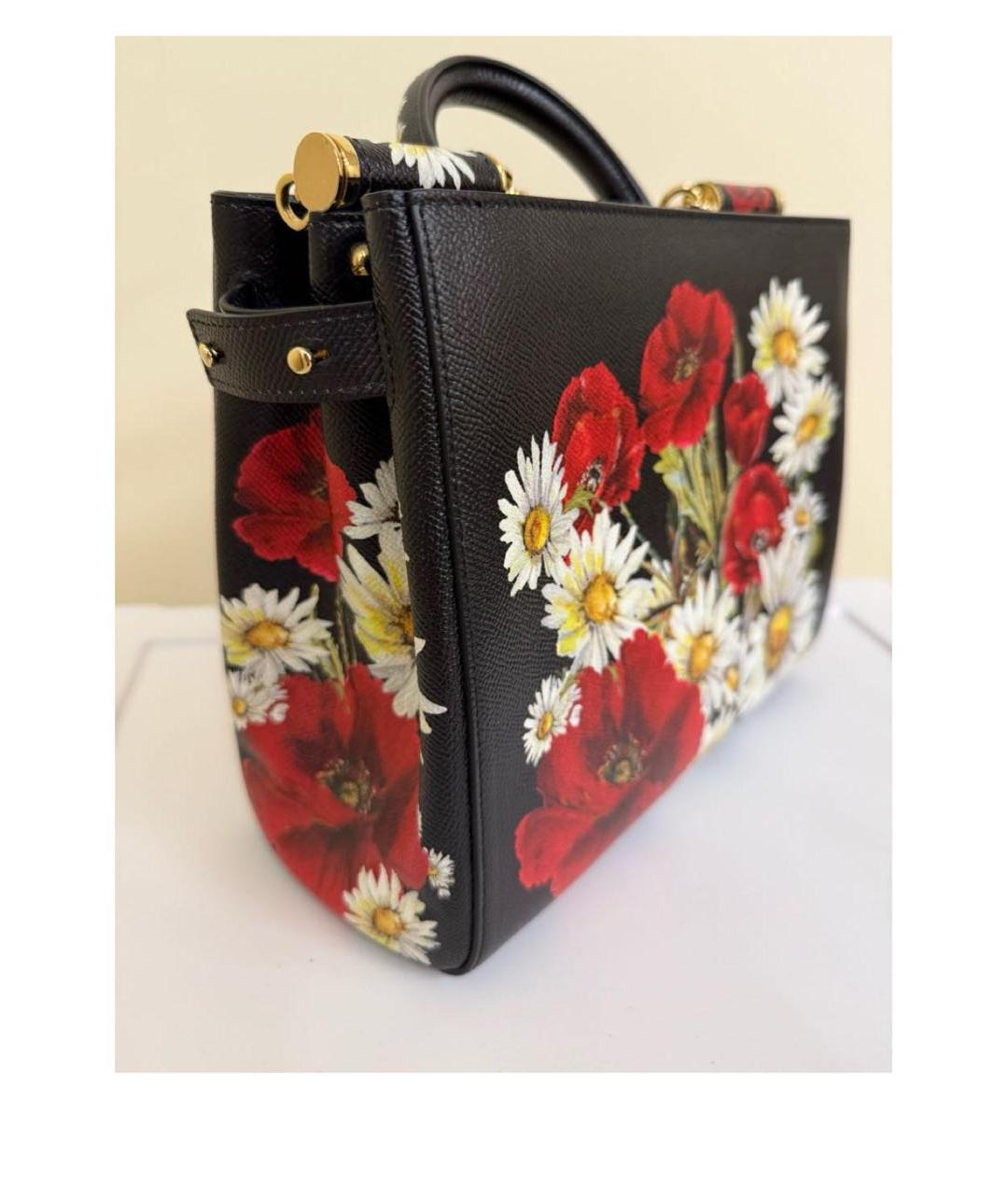 DOLCE&GABBANA Мульти кожаная сумка с короткими ручками, фото 2