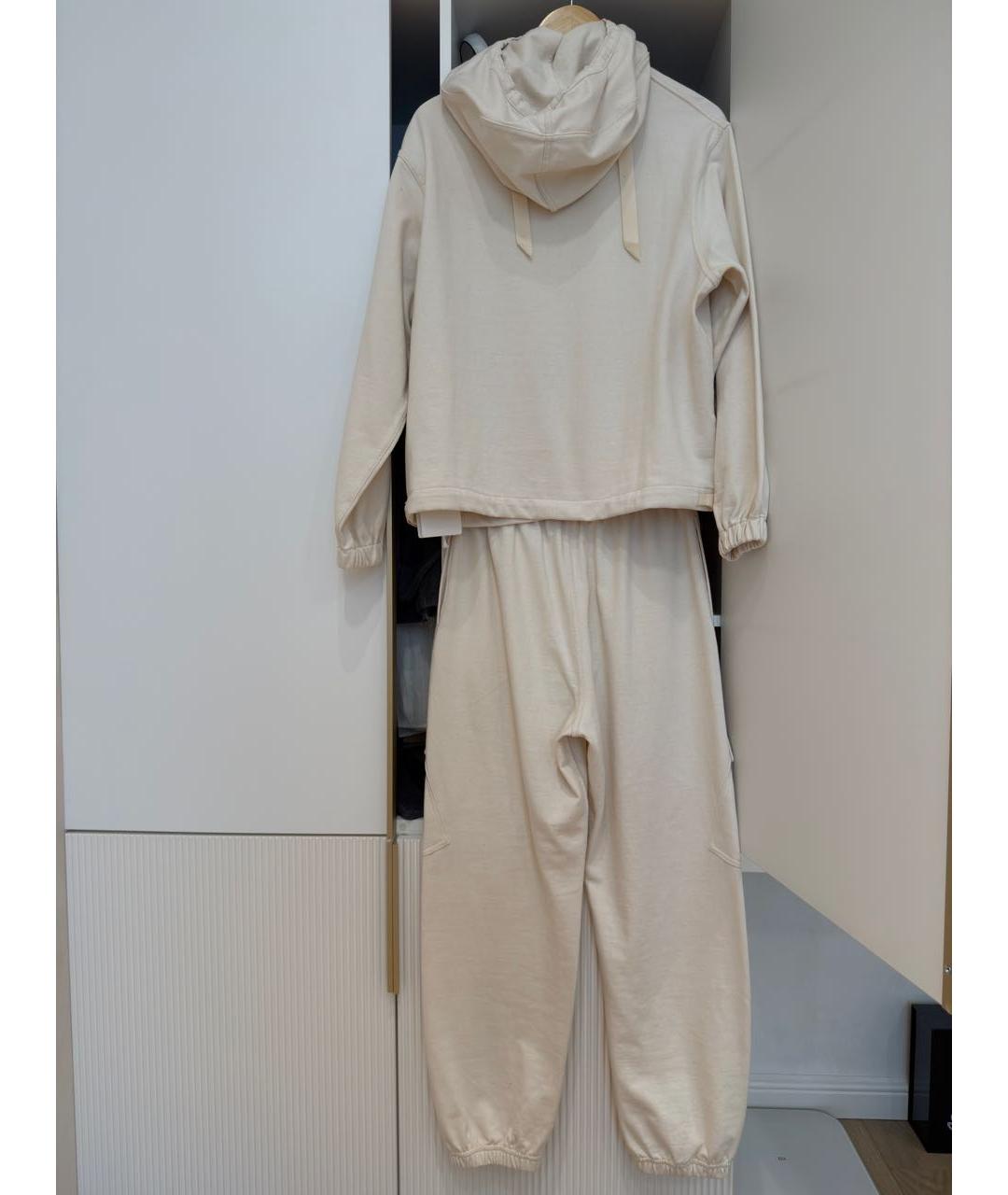 JIL SANDER Бежевый хлопковый спортивные костюмы, фото 2