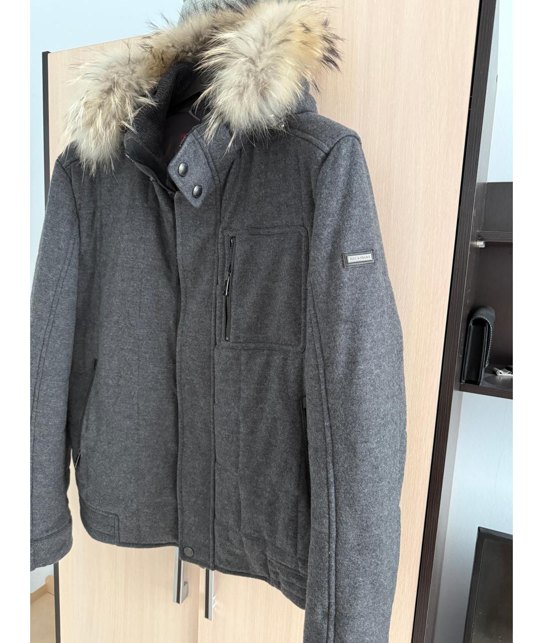 PAUL & SHARK Серая шерстяная куртка, фото 4