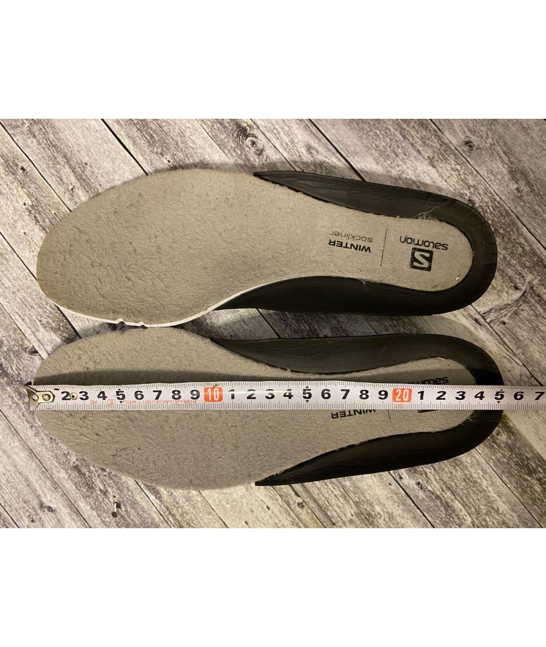 SALOMON Серые синтетические ботинки, фото 6