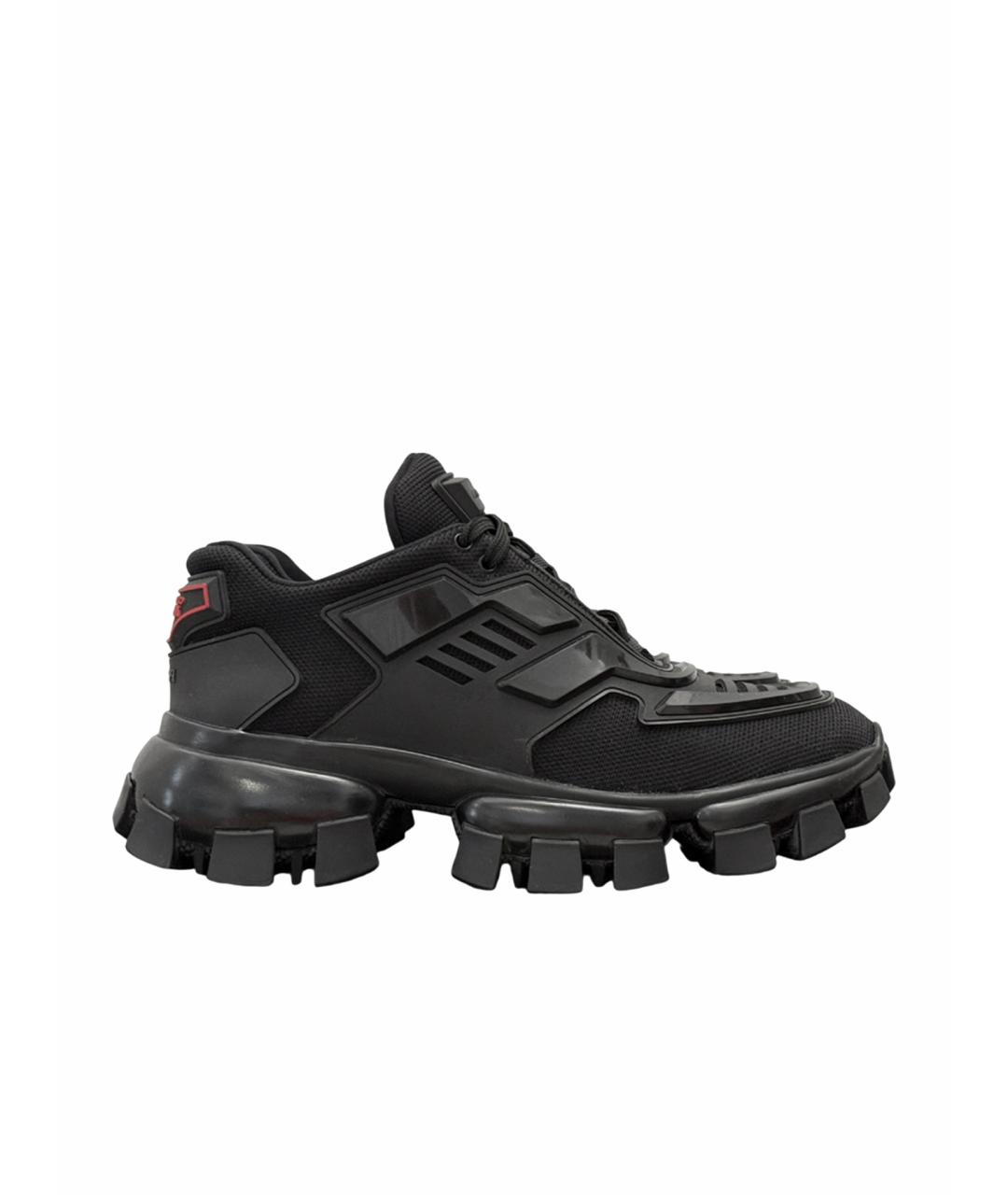 PRADA Черные кроссовки, фото 1