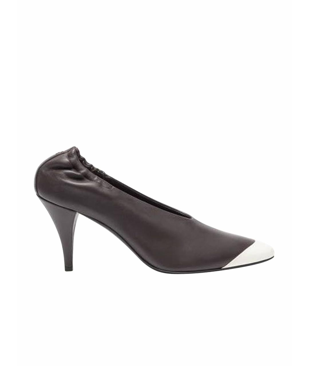 CHANEL Черные кожаные туфли, фото 1