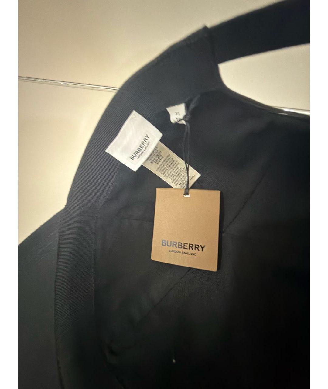 BURBERRY Черная хлопковая кепка/бейсболка, фото 5