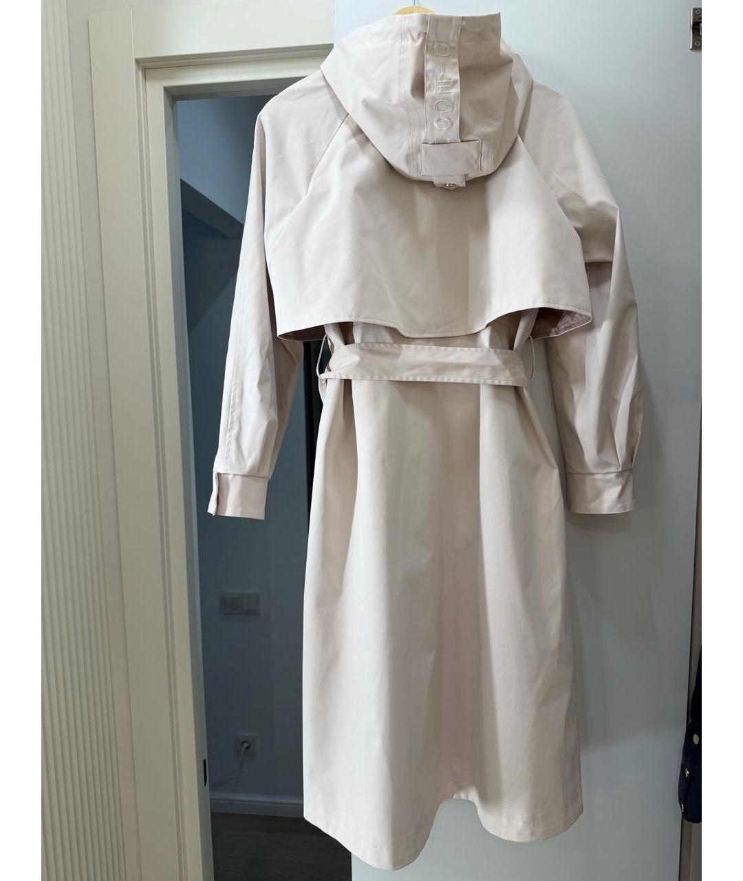 DIEGO M Розовый полиэстеровый тренч/плащ, фото 2