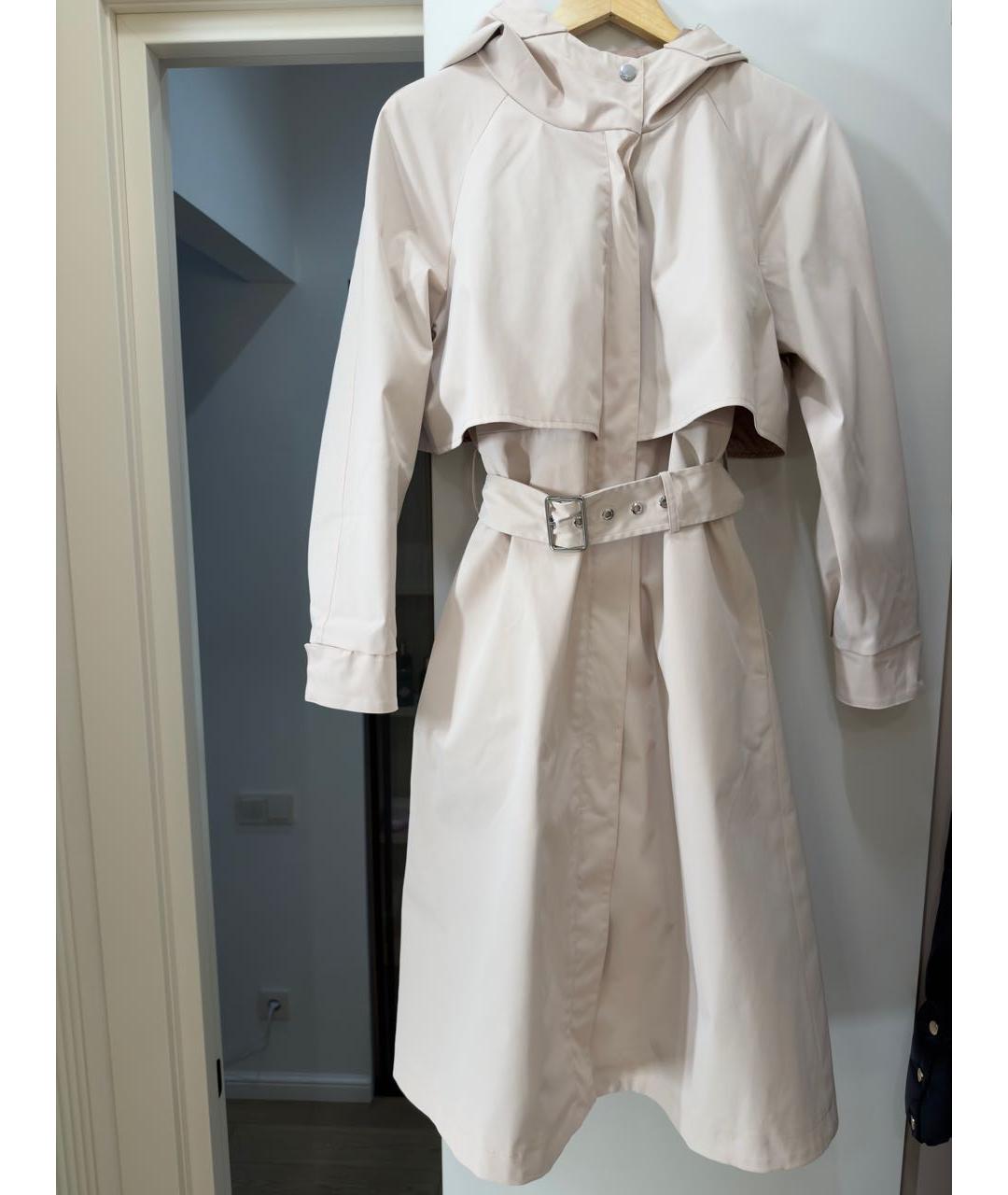 DIEGO M Розовый полиэстеровый тренч/плащ, фото 4