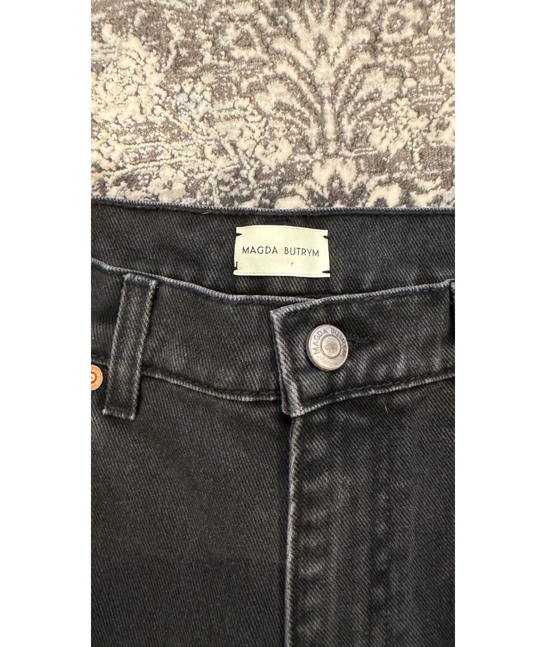 MAGDA BUTRYM Черные джинсы клеш, фото 3