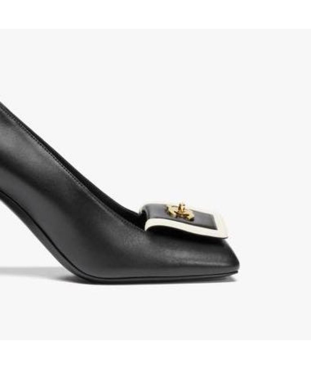 CHANEL Черные кожаные туфли, фото 2