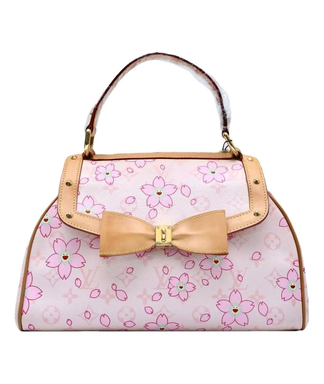 LOUIS VUITTON Розовая сумка с короткими ручками, фото 1