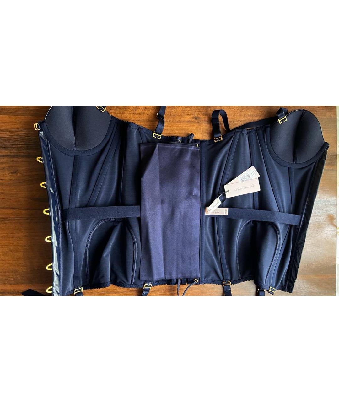 AGENT PROVOCATEUR Темно-синий полиэстеровый корсет, фото 7