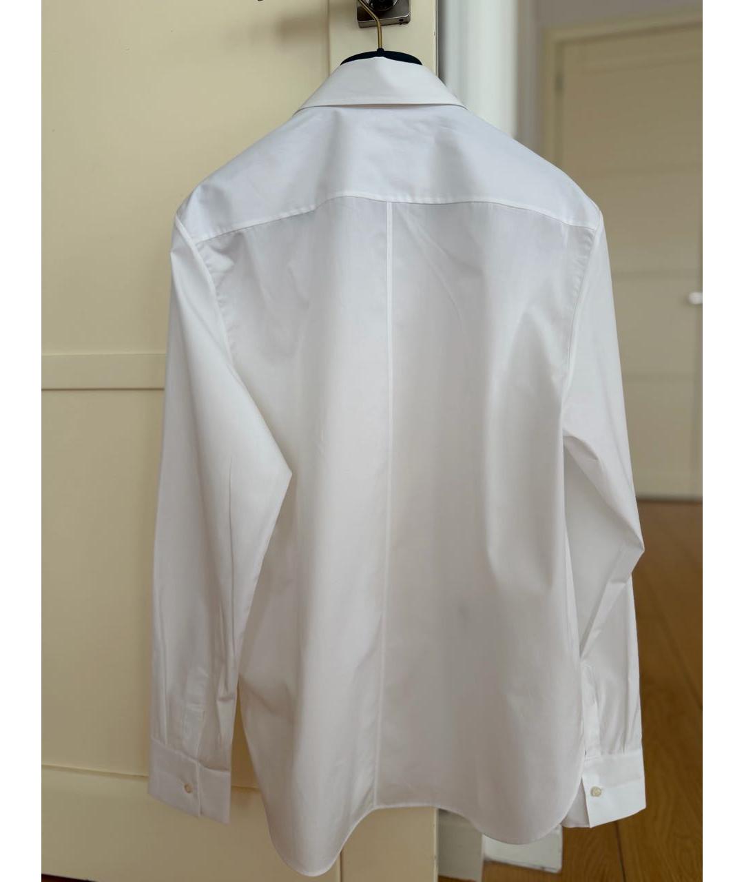 CHRISTIAN DIOR Белая хлопковая рубашка, фото 3
