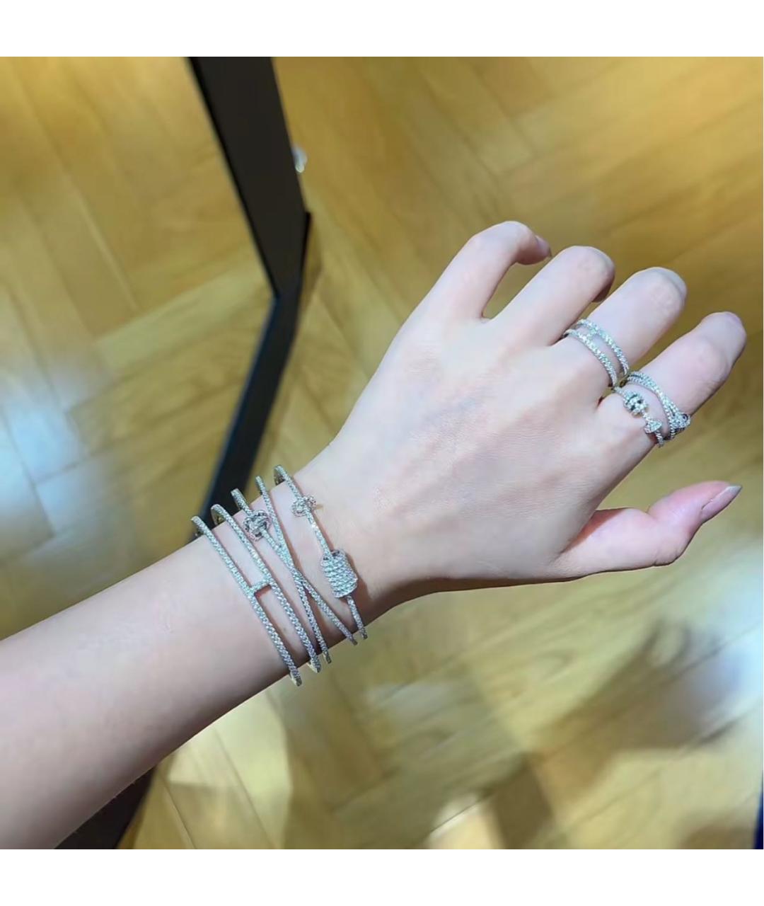 APM Monaco Серебрянный серебряный браслет, фото 4