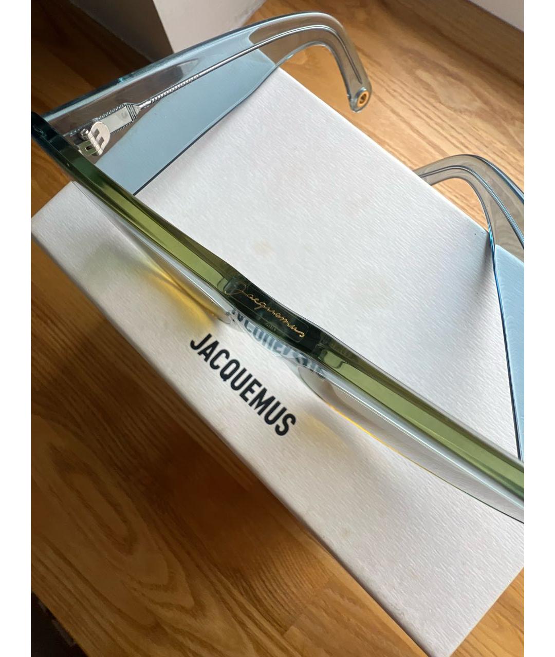 JACQUEMUS Мульти пластиковые солнцезащитные очки, фото 7