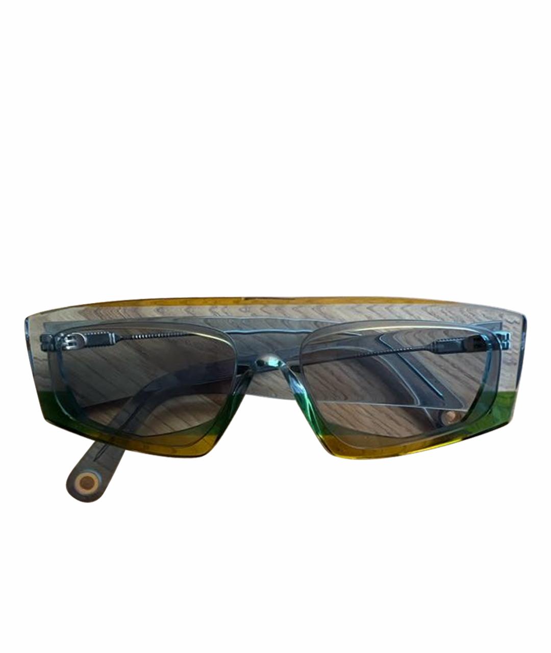 JACQUEMUS Мульти пластиковые солнцезащитные очки, фото 1