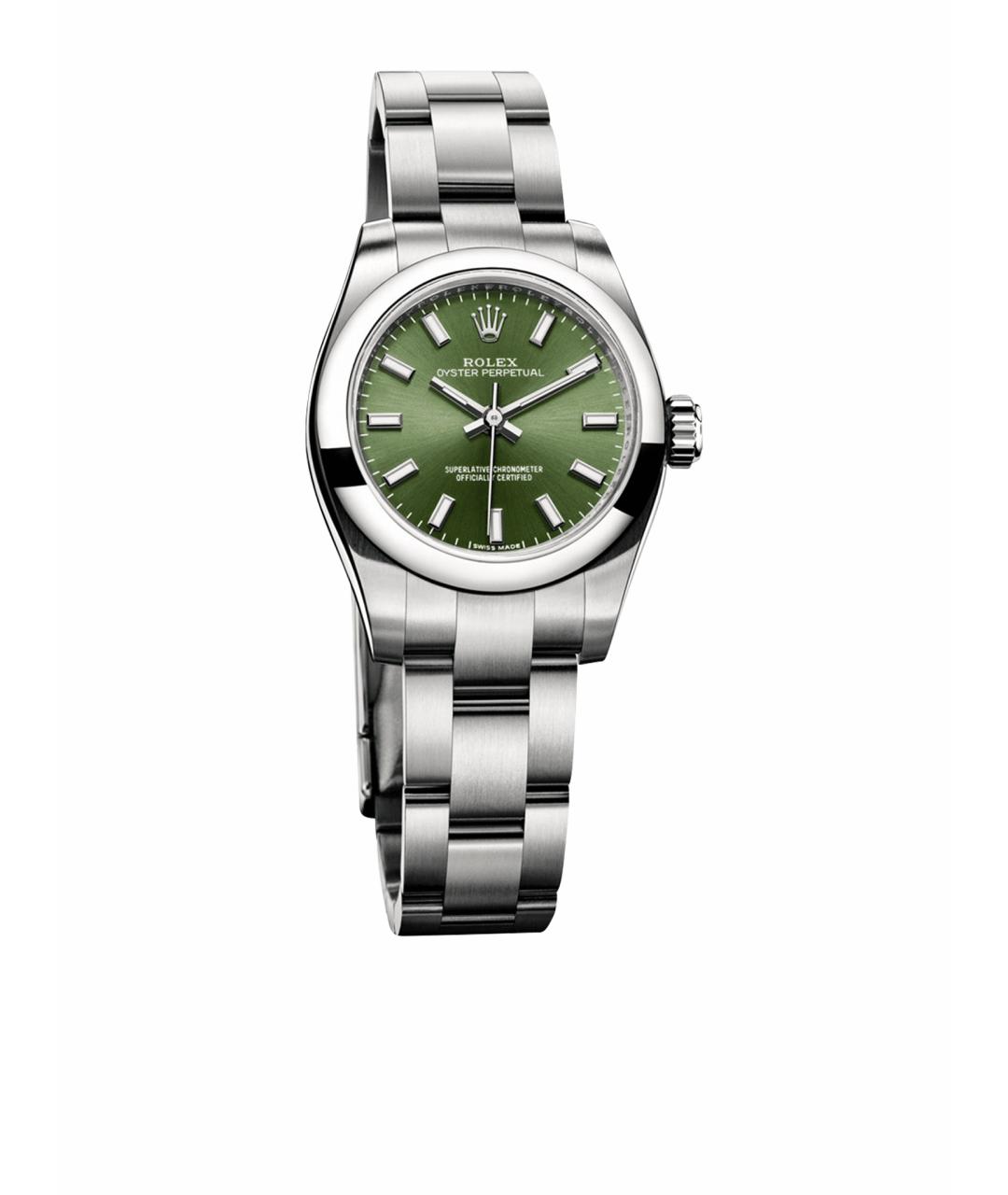 ROLEX Серебряные часы, фото 1