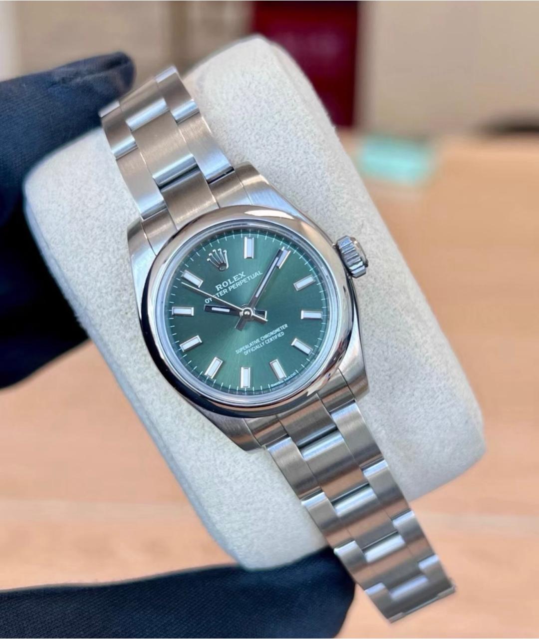 ROLEX Серебряные часы, фото 3