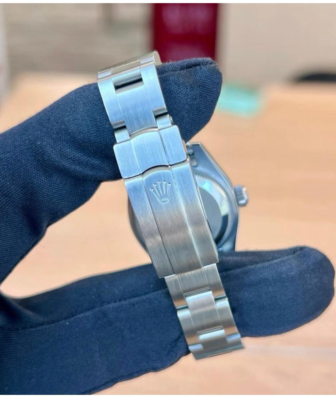 ROLEX Серебряные часы, фото 5