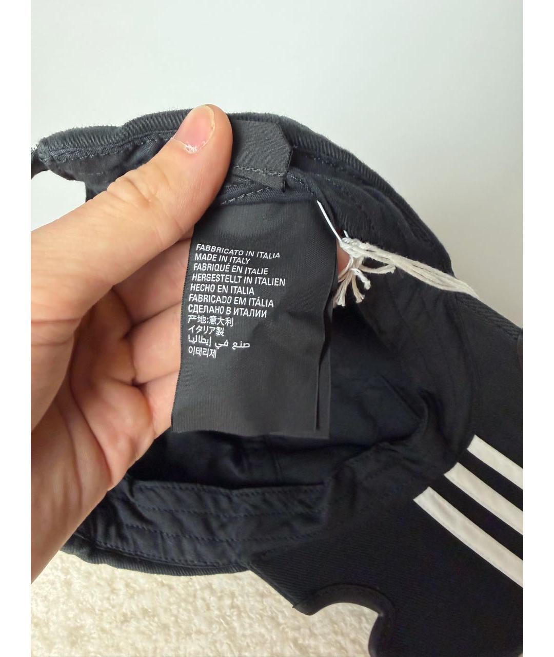 BALENCIAGA Черная хлопковая кепка, фото 7