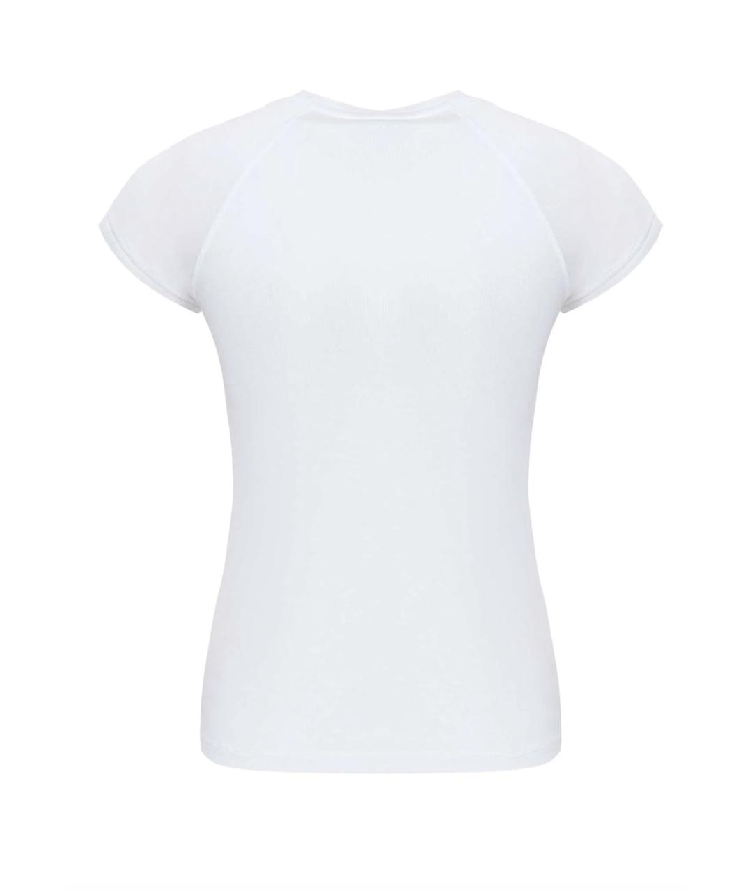 LOEWE Белая хлопковая футболка, фото 2