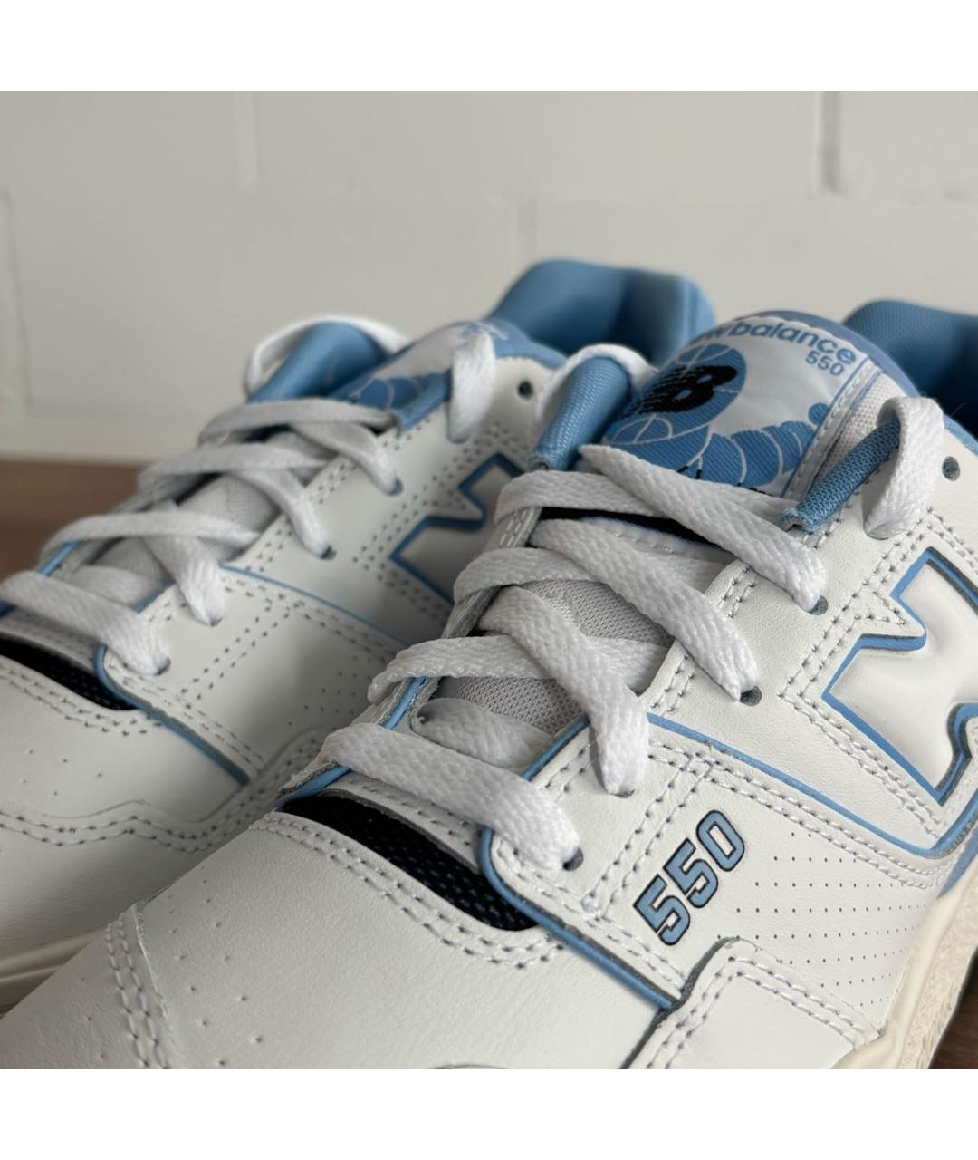 NEW BALANCE Голубые низкие кроссовки / кеды, фото 3