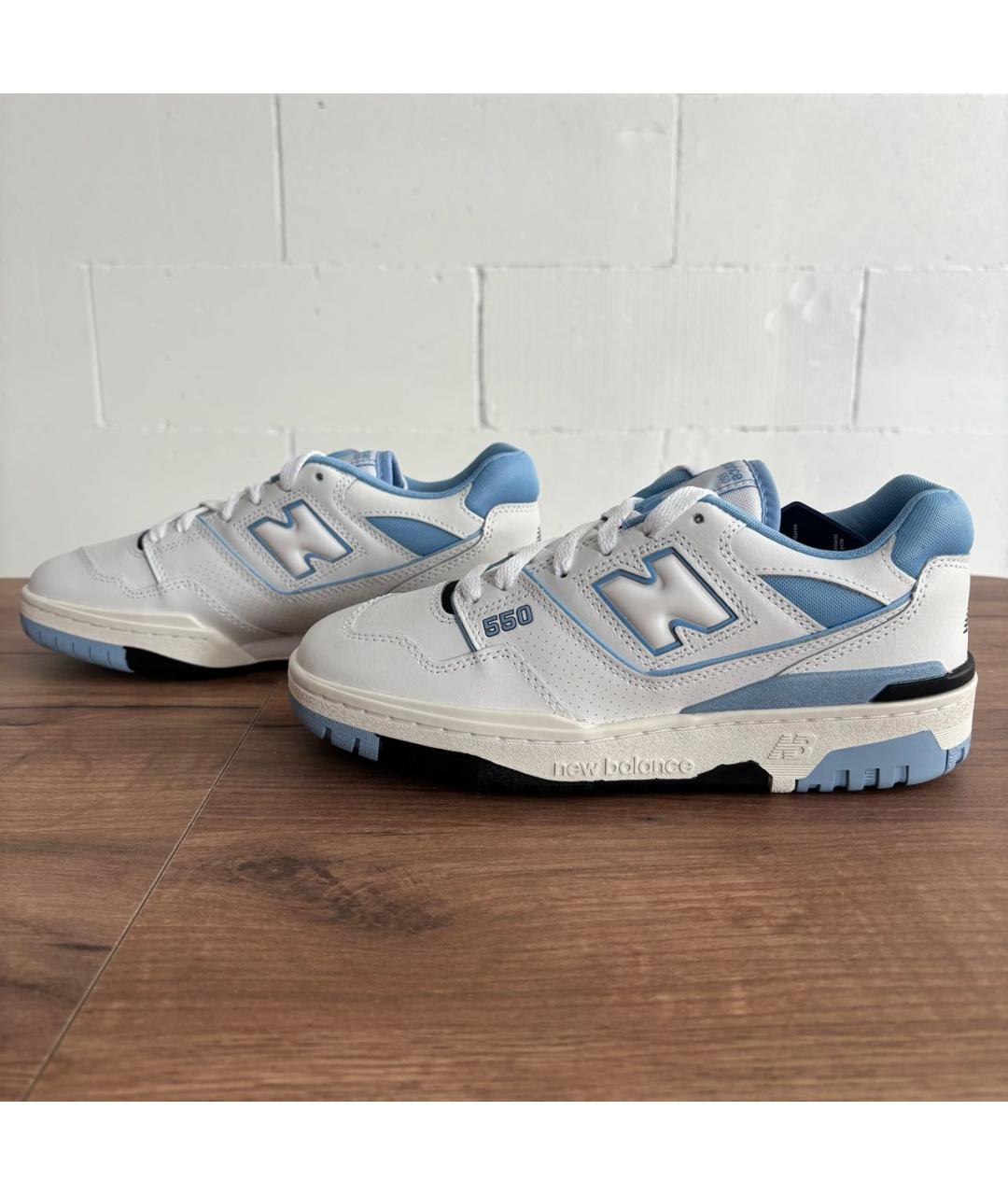 NEW BALANCE Голубые низкие кроссовки / кеды, фото 5
