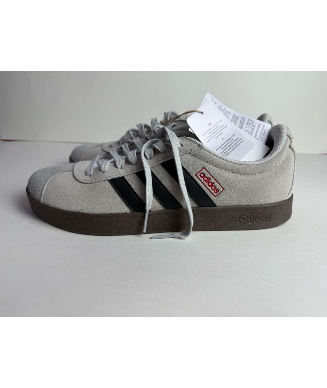 ADIDAS Бежевые замшевые низкие кроссовки / кеды, фото 7