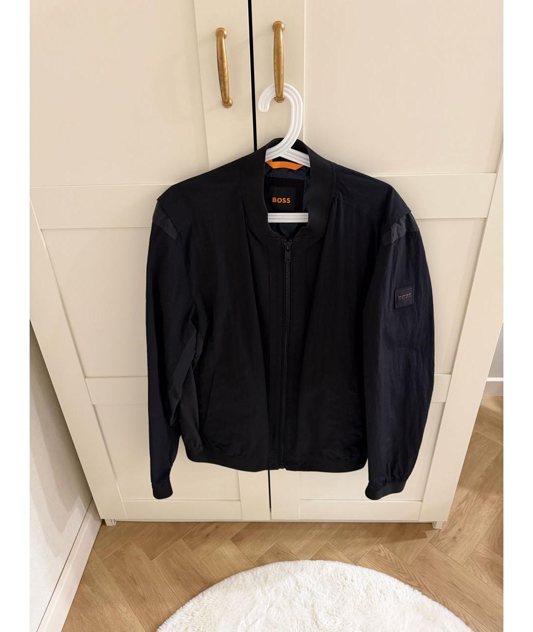 HUGO BOSS Черная полиамидовая куртка, фото 9