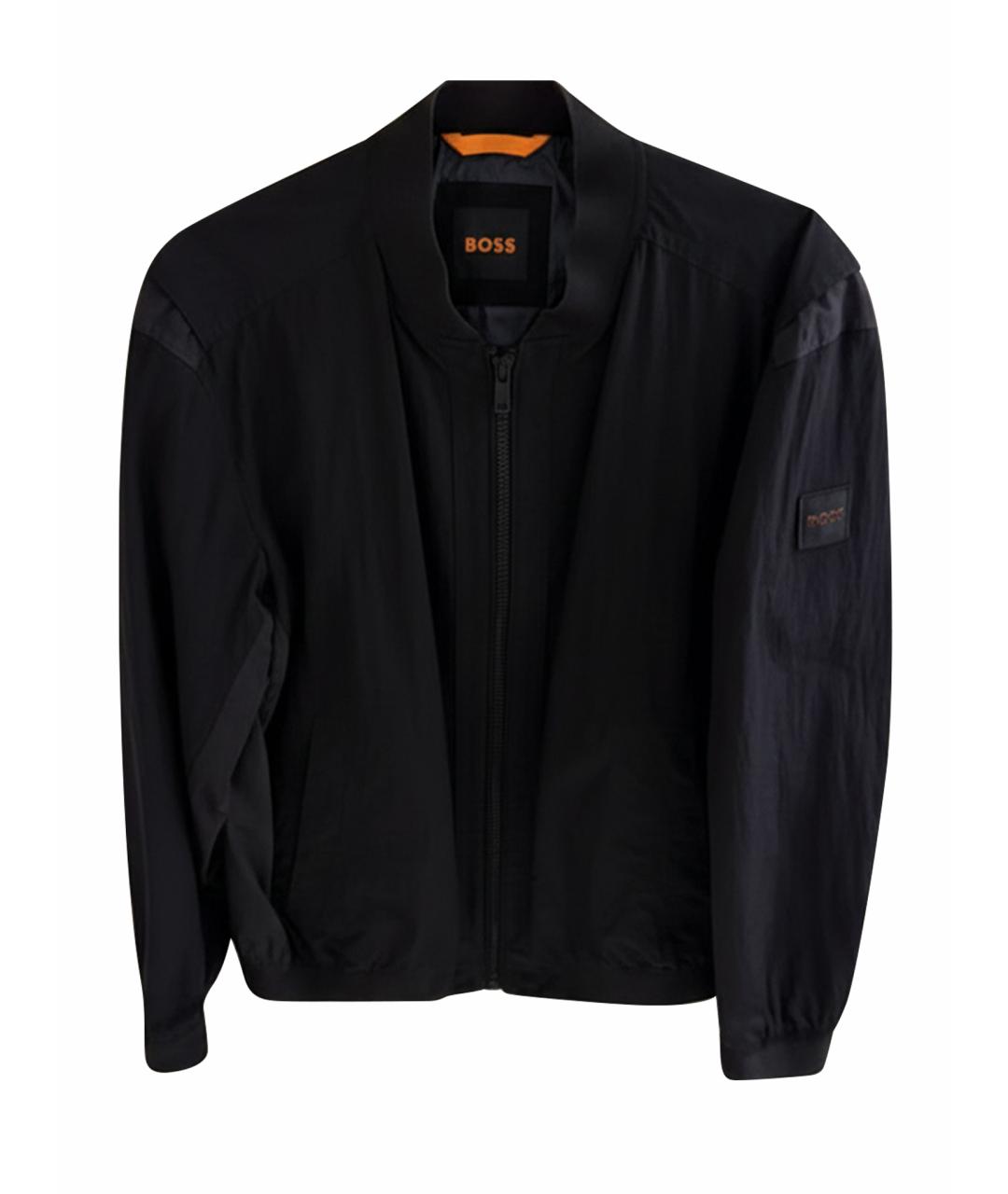 HUGO BOSS Черная полиамидовая куртка, фото 1