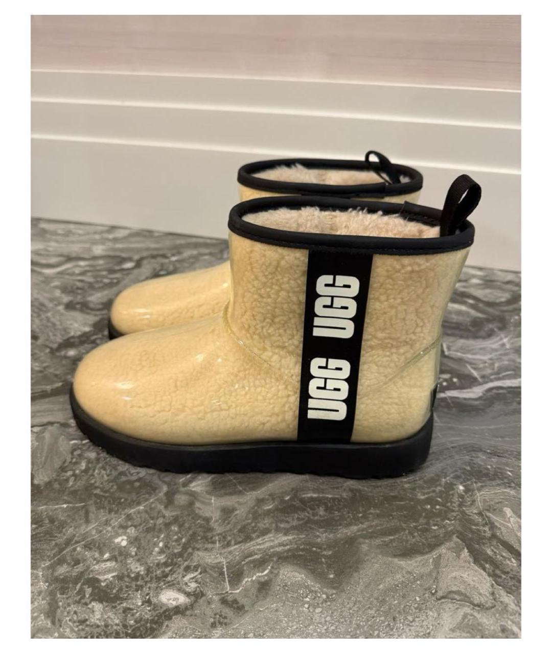 UGG Бежевые ботинки, фото 5