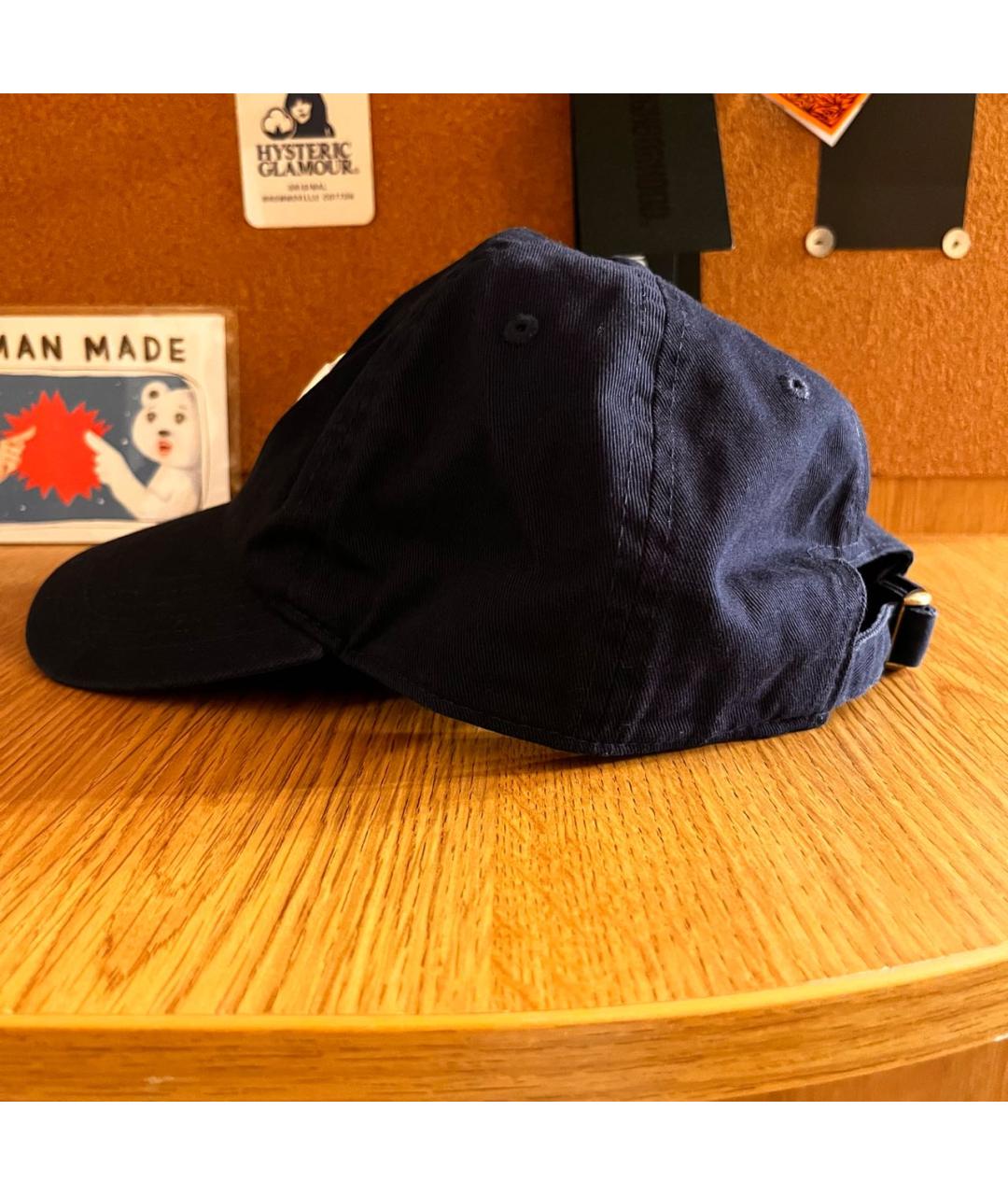 R13 Темно-синяя хлопковая кепка, фото 3