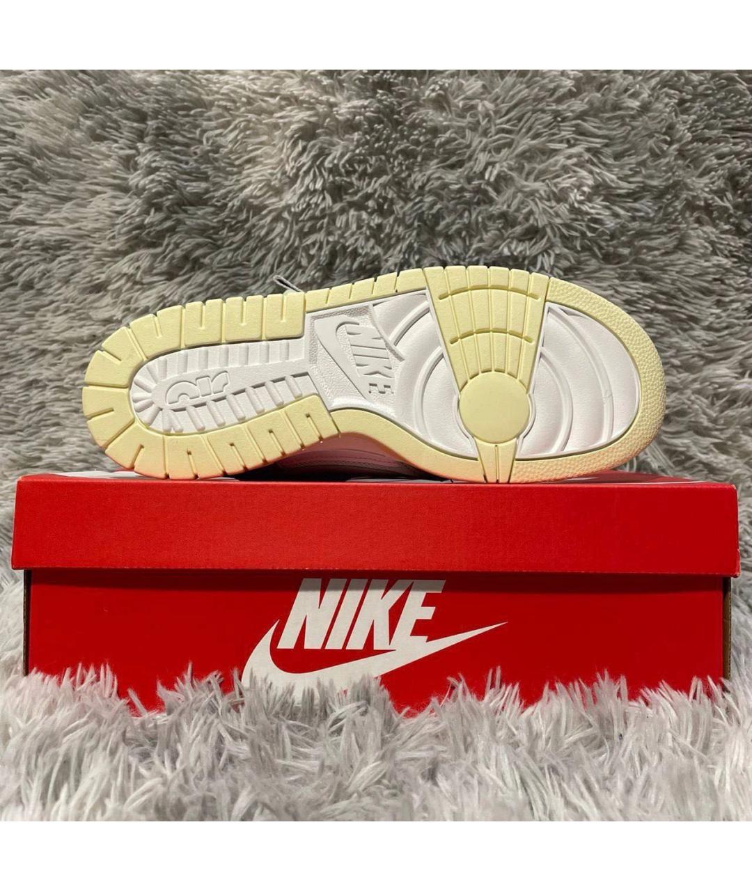 NIKE Серые текстильные низкие кроссовки / кеды, фото 3