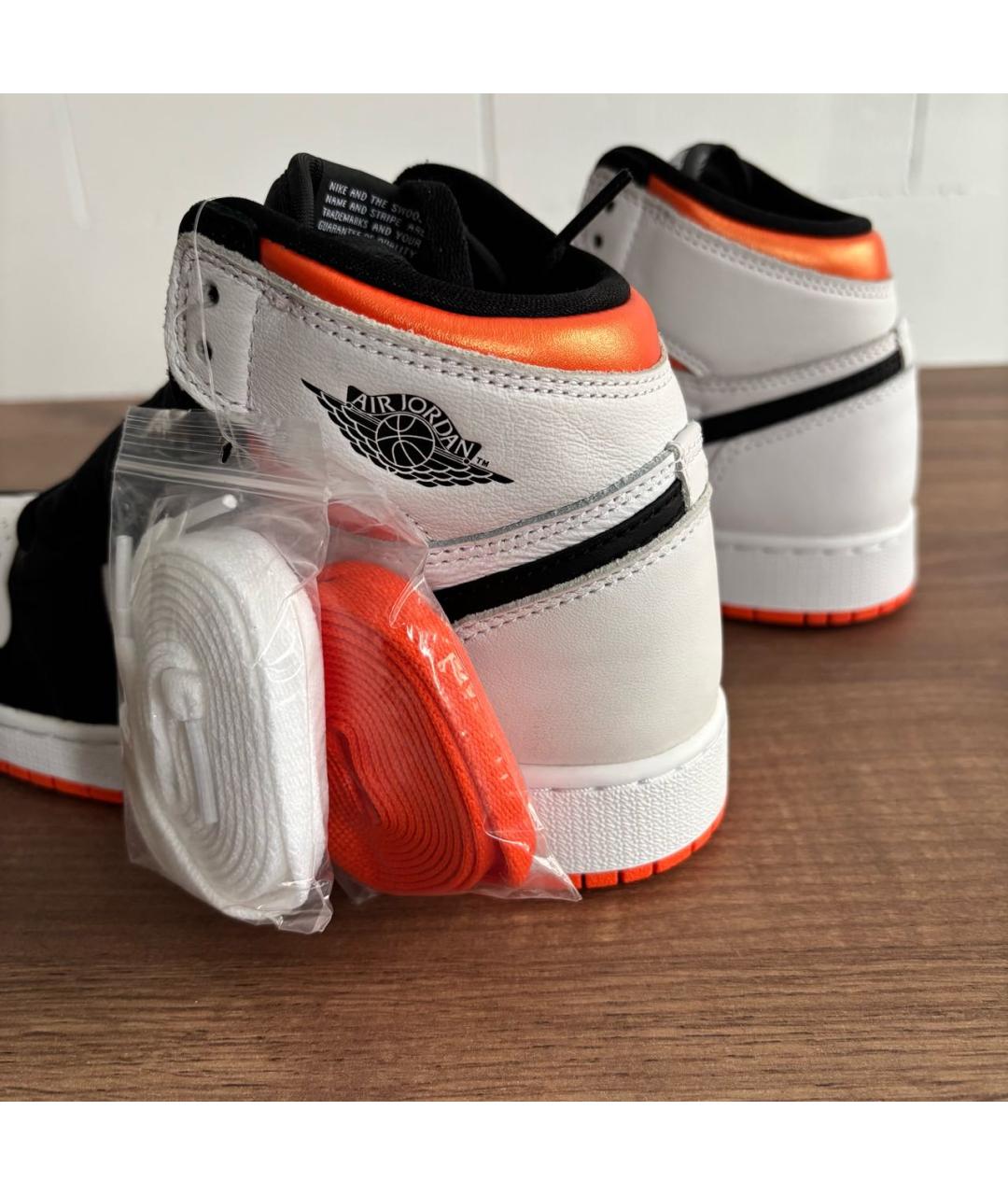 JORDAN Оранжевое кроссовки, фото 4