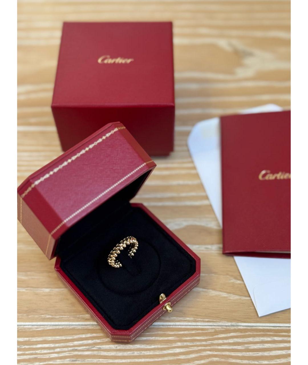 CARTIER Желтое кольцо из розового золота, фото 9
