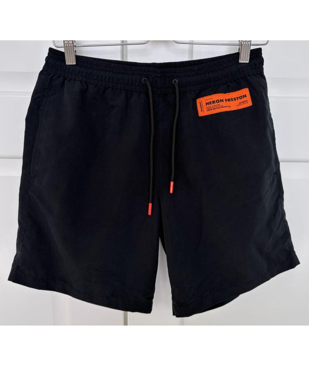 HERON PRESTON Черные шорты, фото 5