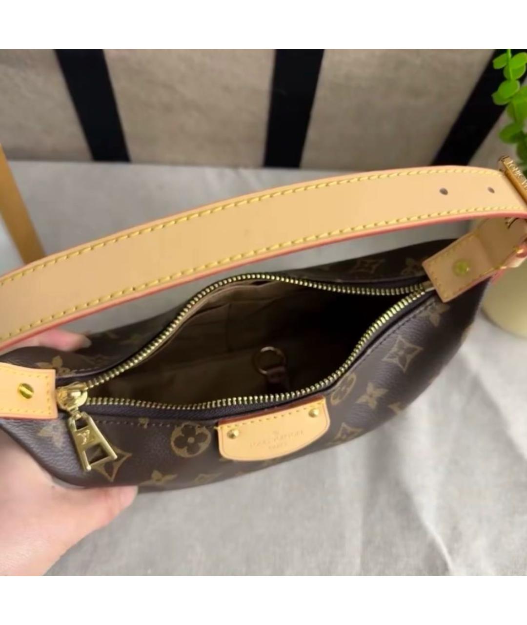 LOUIS VUITTON Коричневая сумка через плечо, фото 3