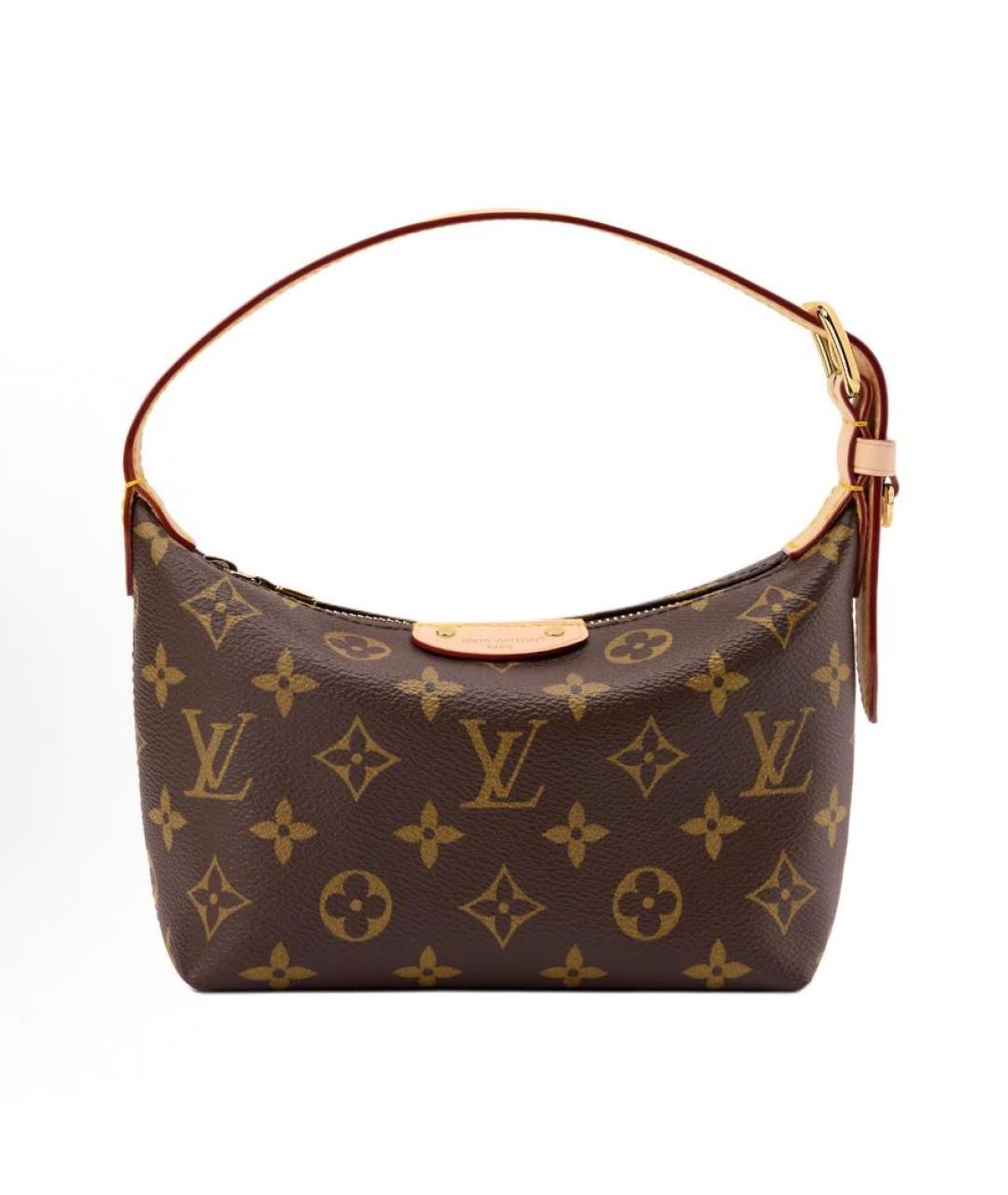 LOUIS VUITTON Коричневая сумка через плечо, фото 4