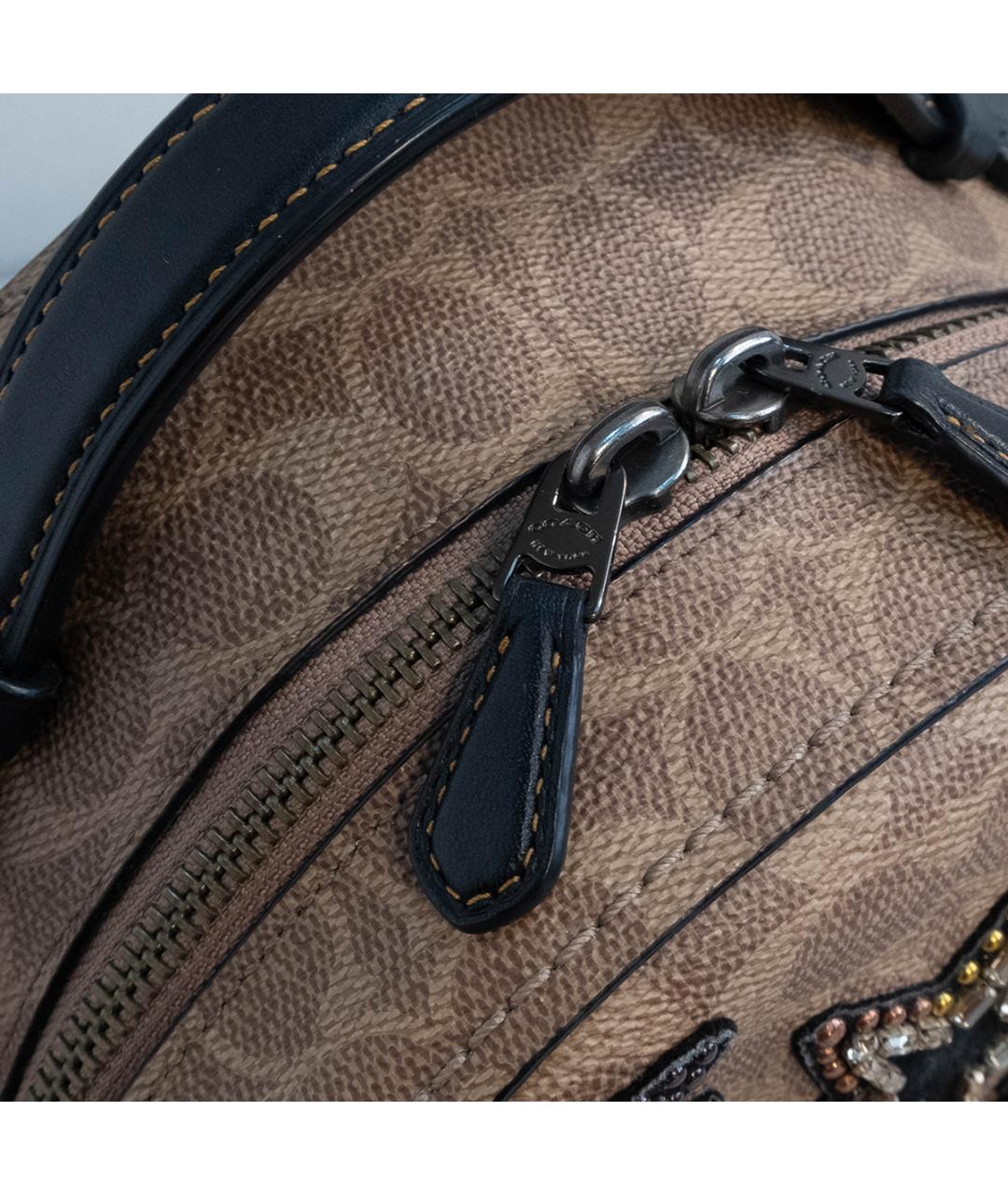 COACH Коричневый рюкзак, фото 5