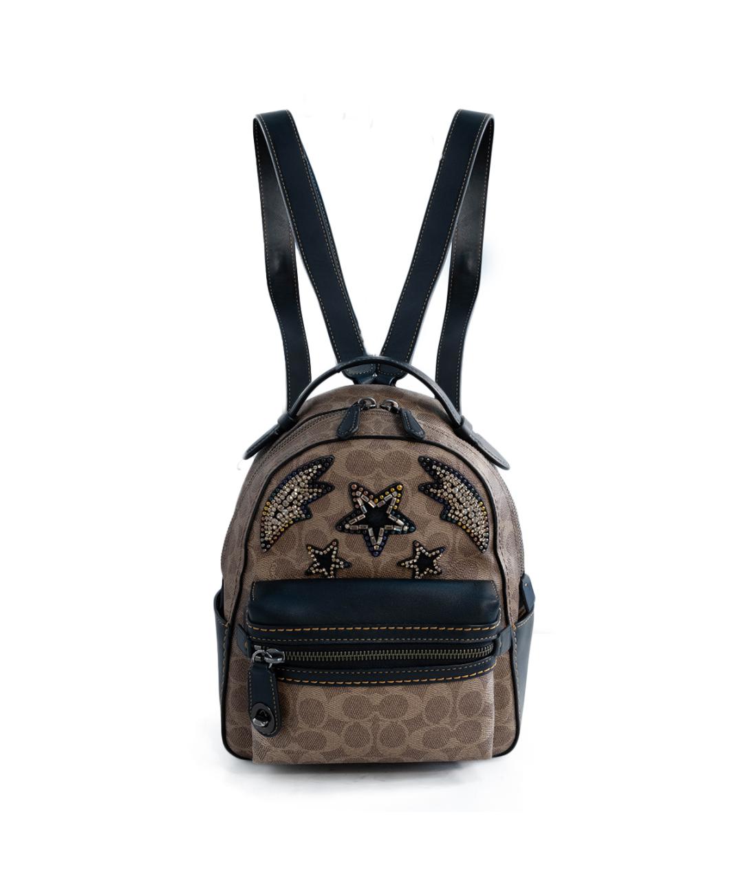 COACH Коричневый рюкзак, фото 6