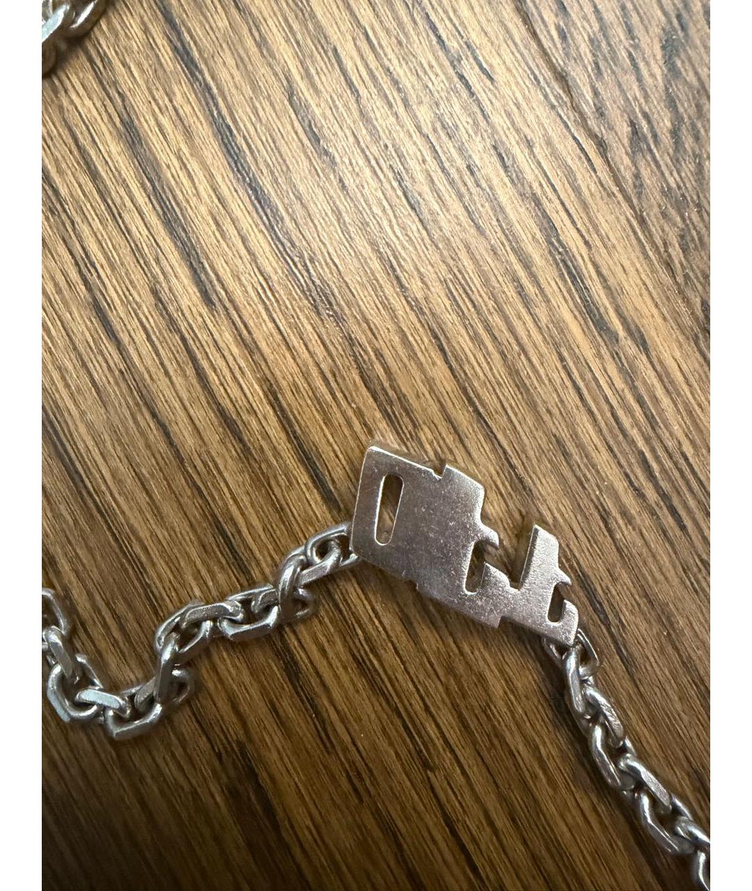 OFF-WHITE Серебряная металлическая цепочка/подвеска, фото 2