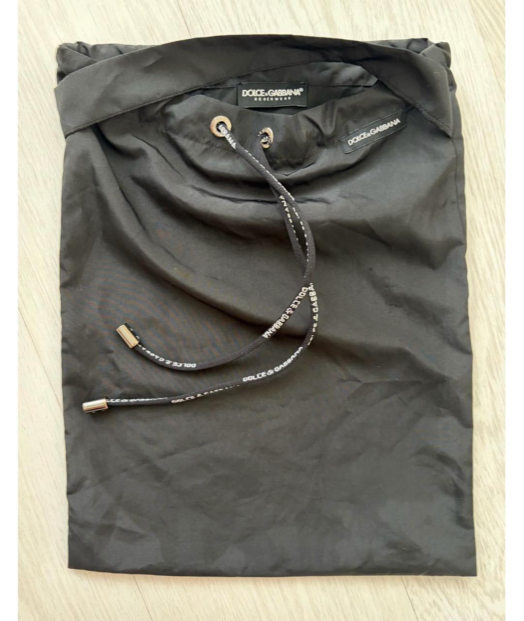 DOLCE&GABBANA Черные шорты, фото 4