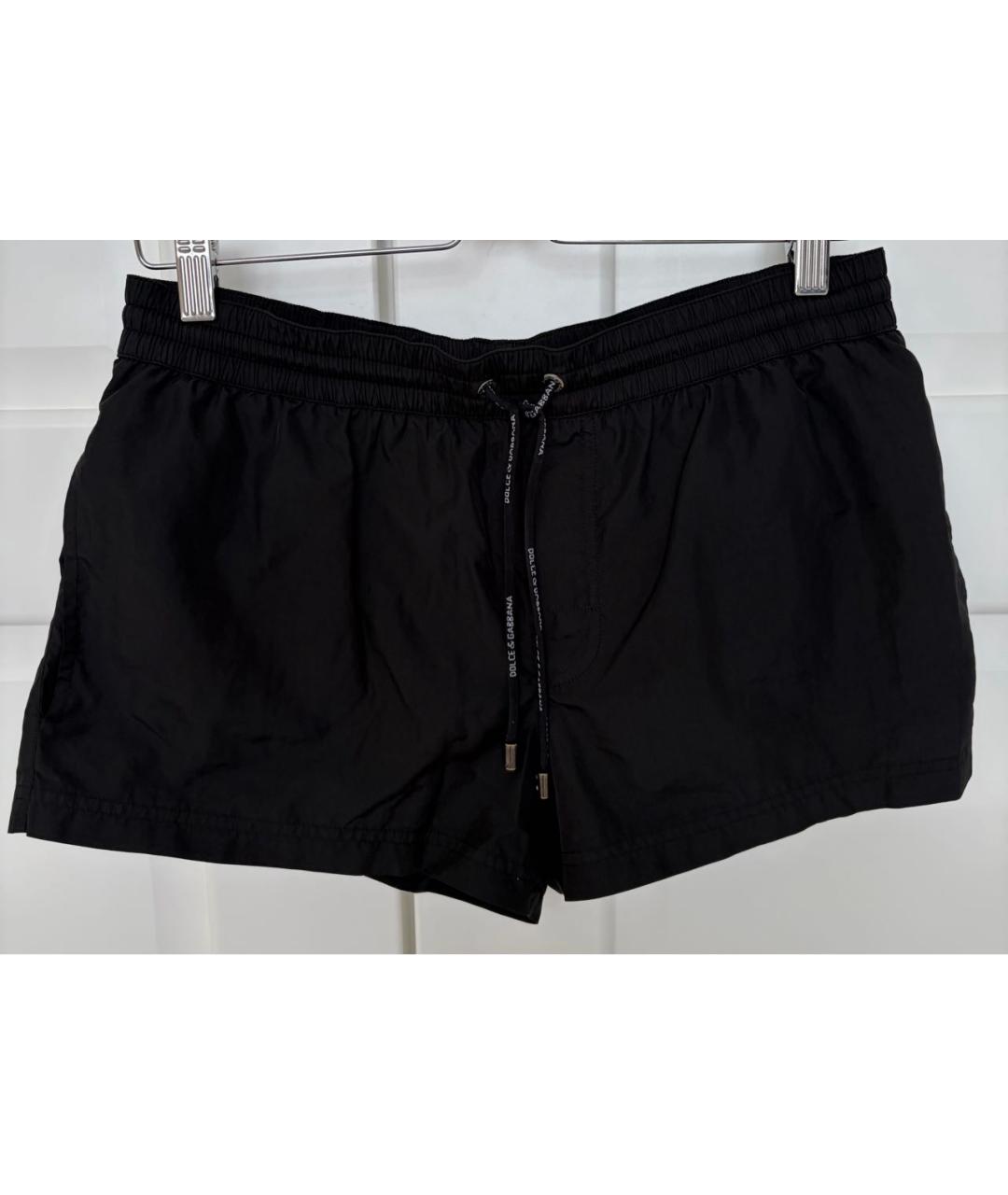 DOLCE&GABBANA Черные шорты, фото 5